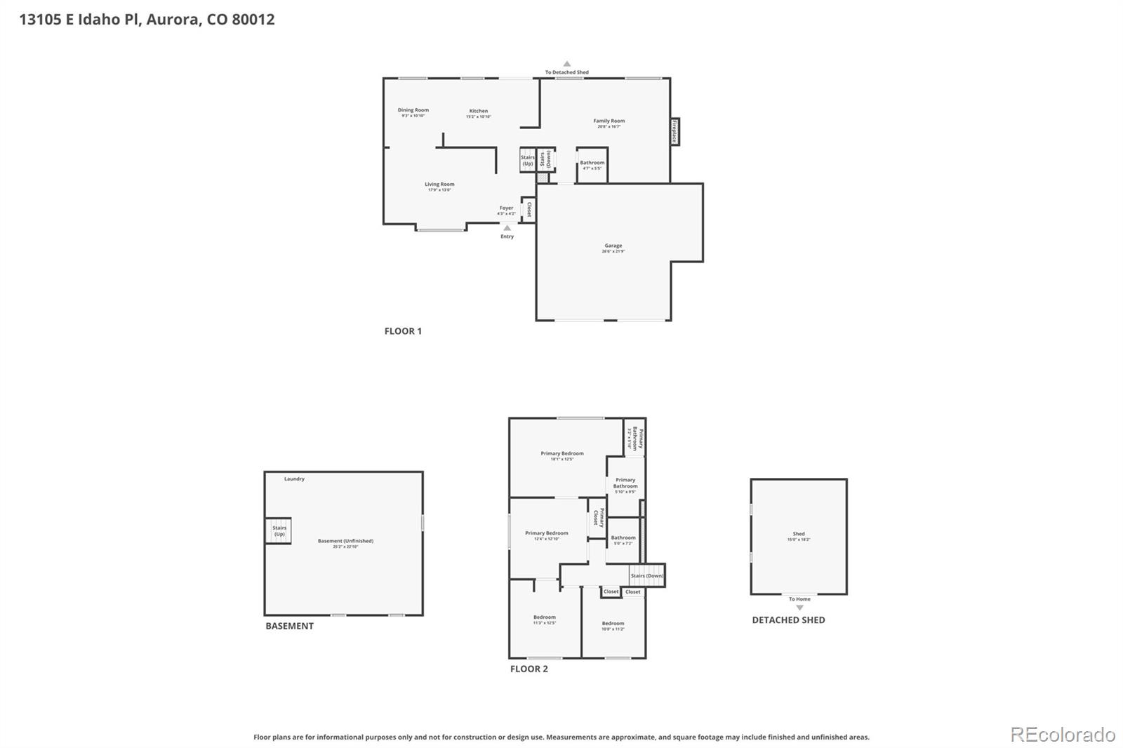13105 E Idaho Place Aurora CO 80012