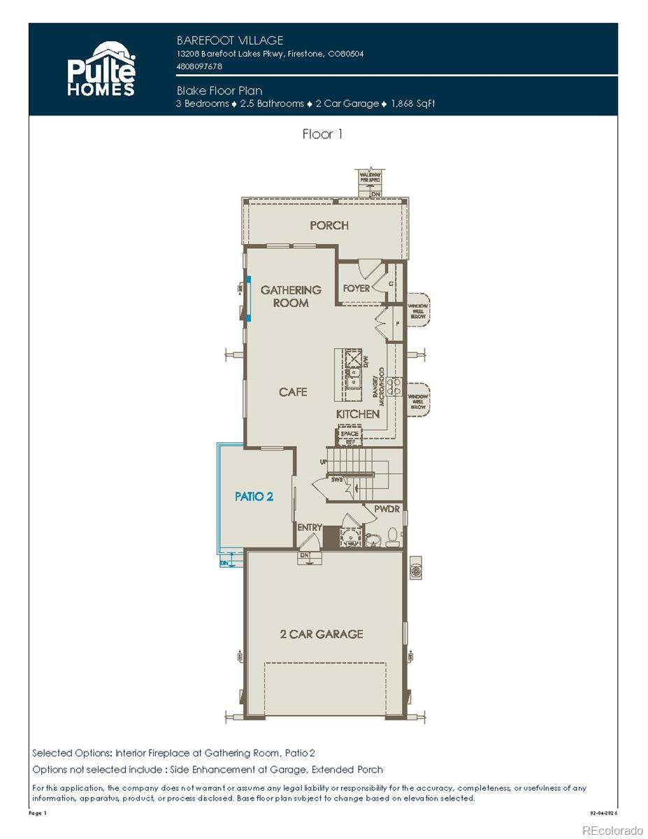 13188 Barefoot Lakes Parkway Firestone CO 80504