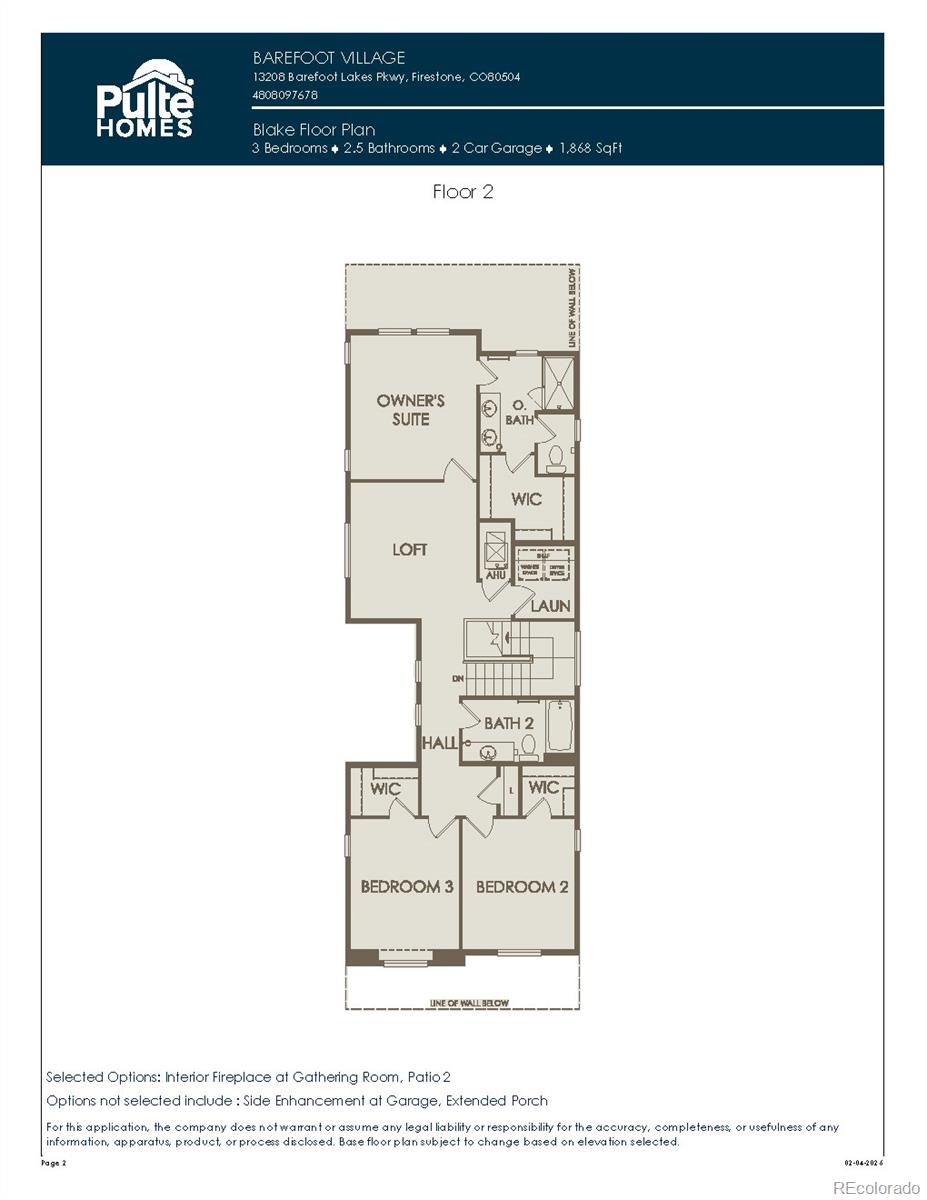 13188 Barefoot Lakes Parkway Firestone CO 80504
