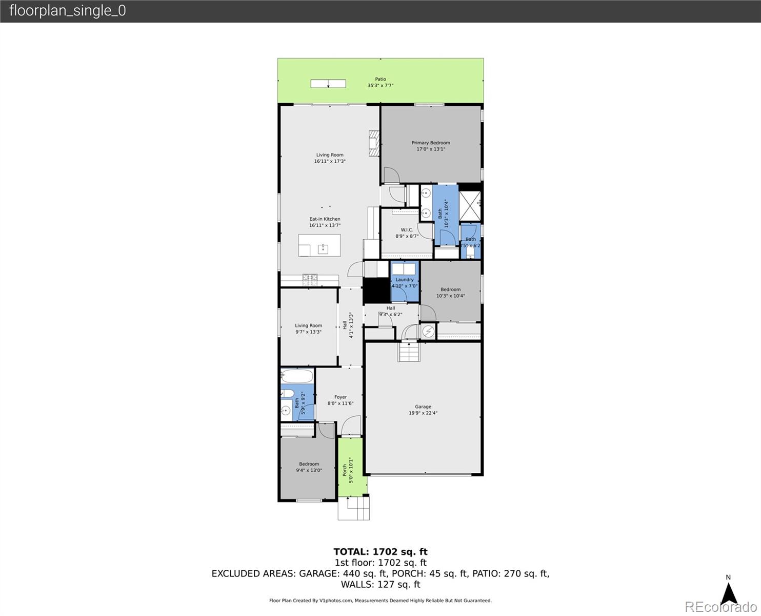 63 N Edge Cliff Street Castle Rock CO 80104
