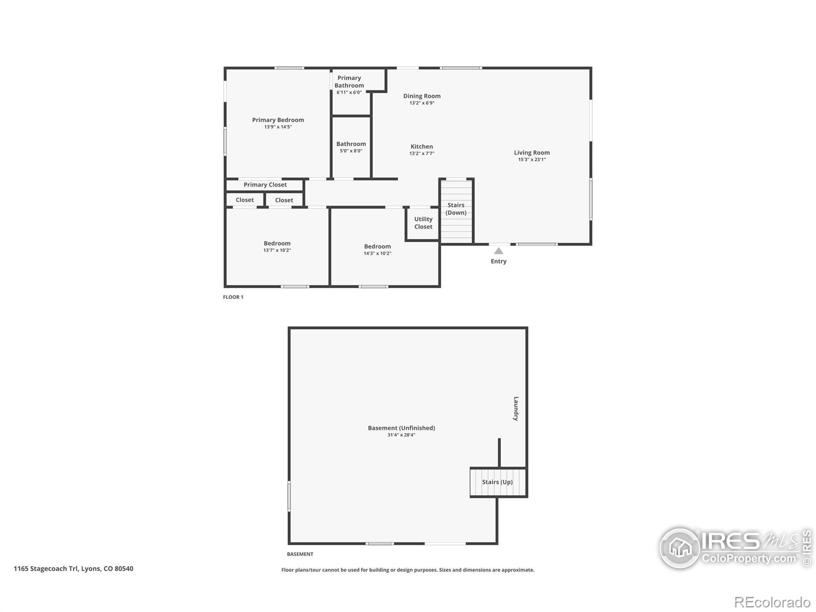 1165 Stagecoach Trail Lyons CO 80540