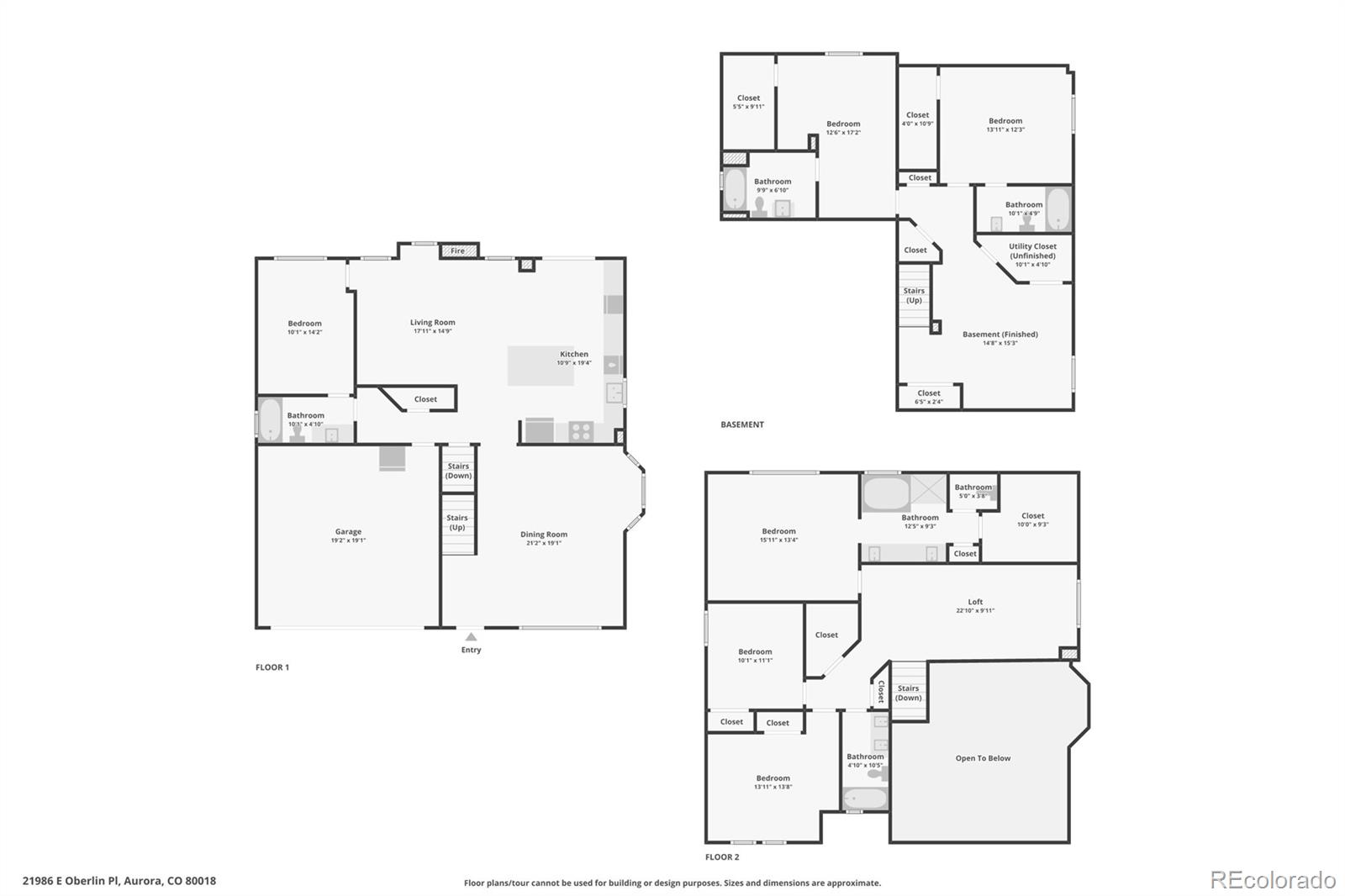 21986 E Oberlin Place Aurora CO 80018