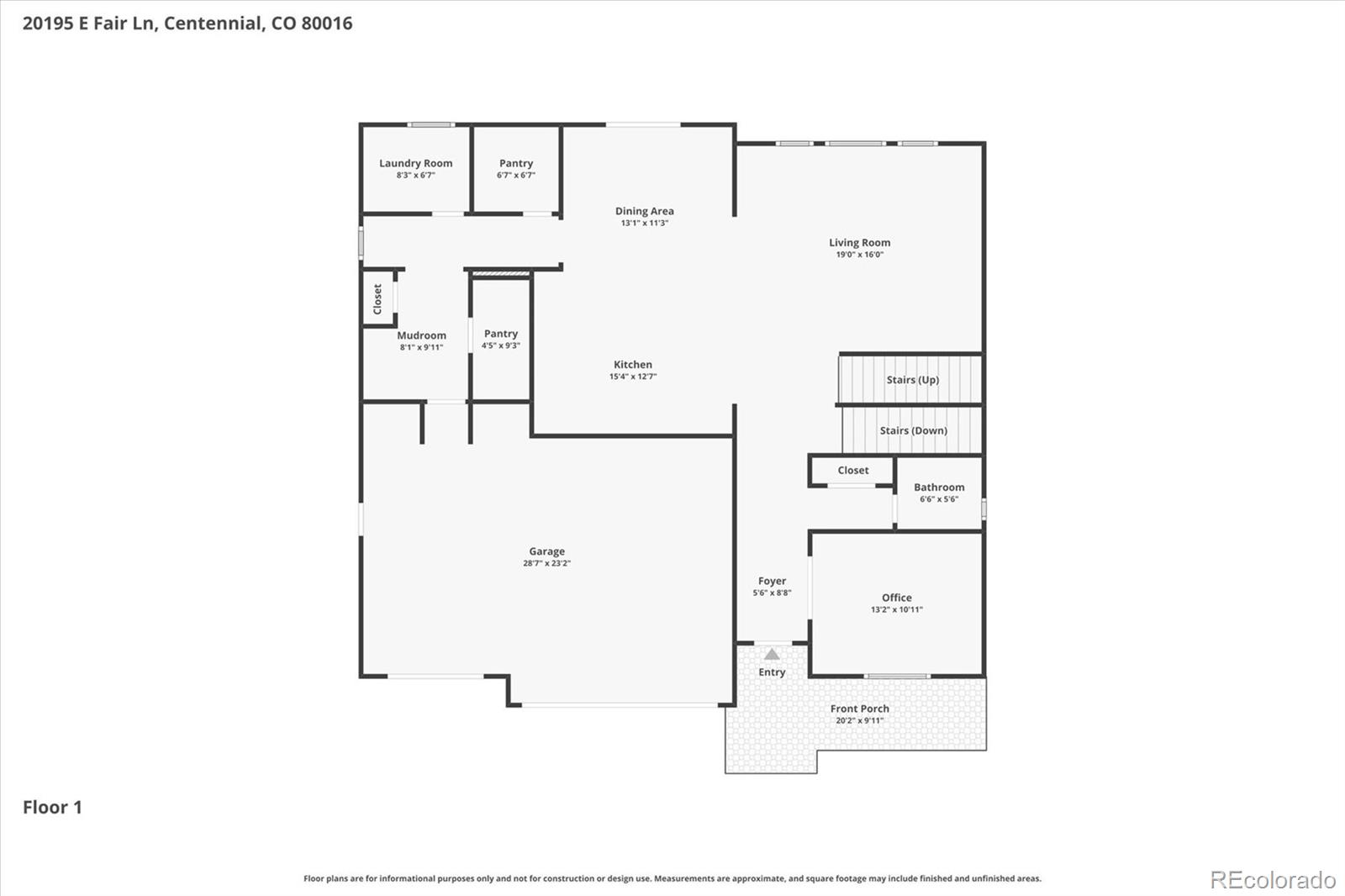 20195 E Fair Lane Centennial CO 80016