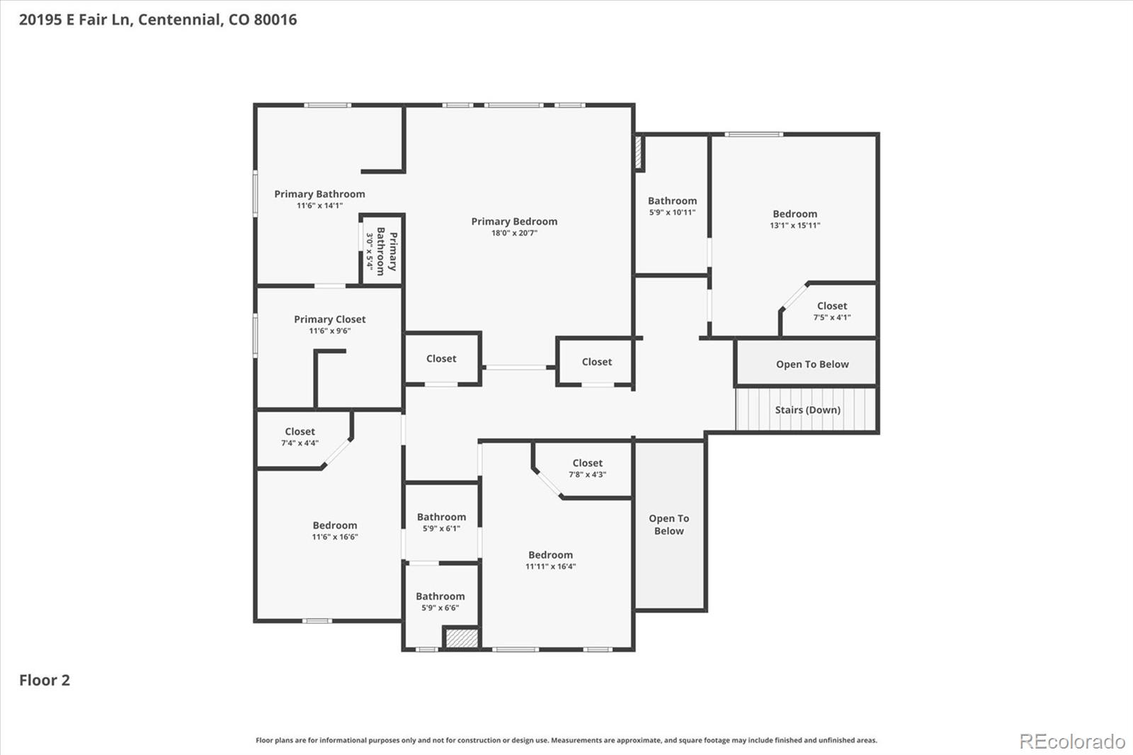 20195 E Fair Lane Centennial CO 80016