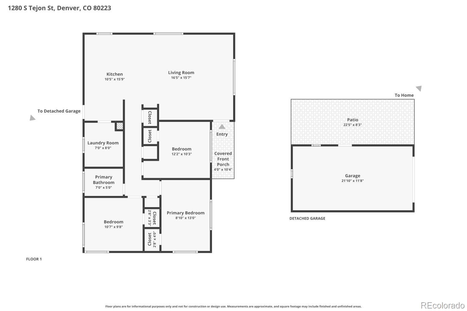 1280 S Tejon Street Denver CO 80223
