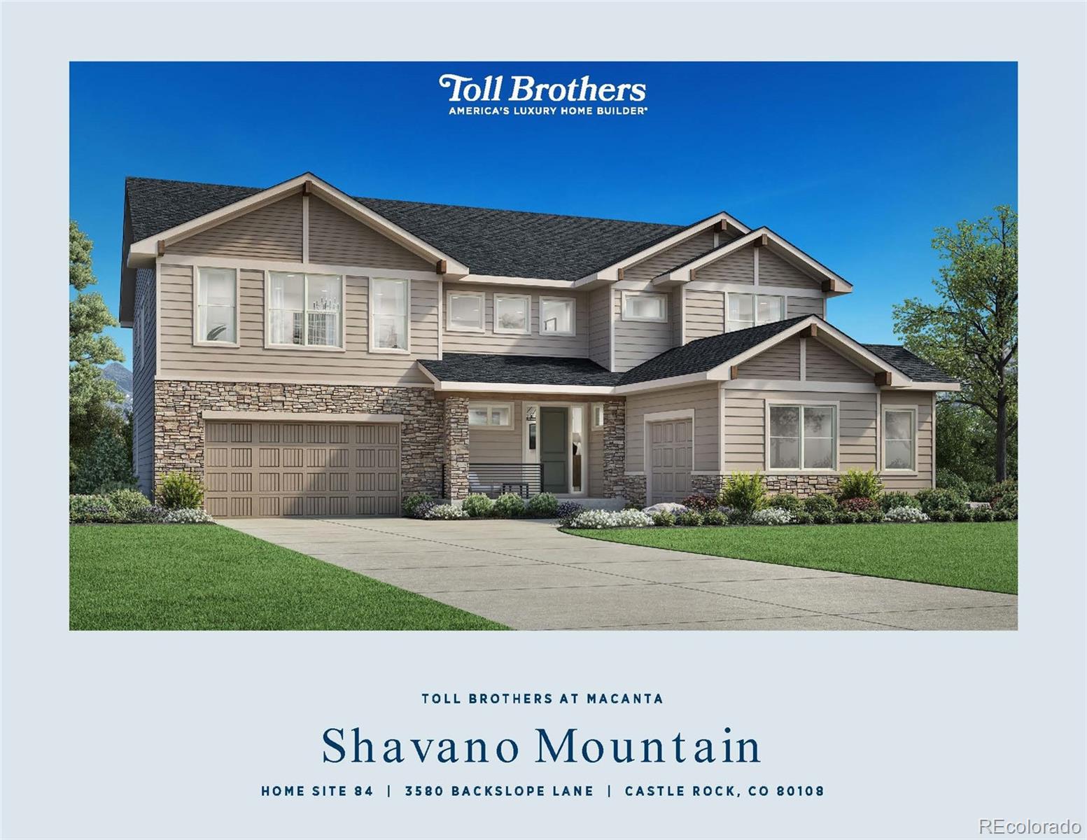 3580 Backslope Lane Castle Rock CO 80108