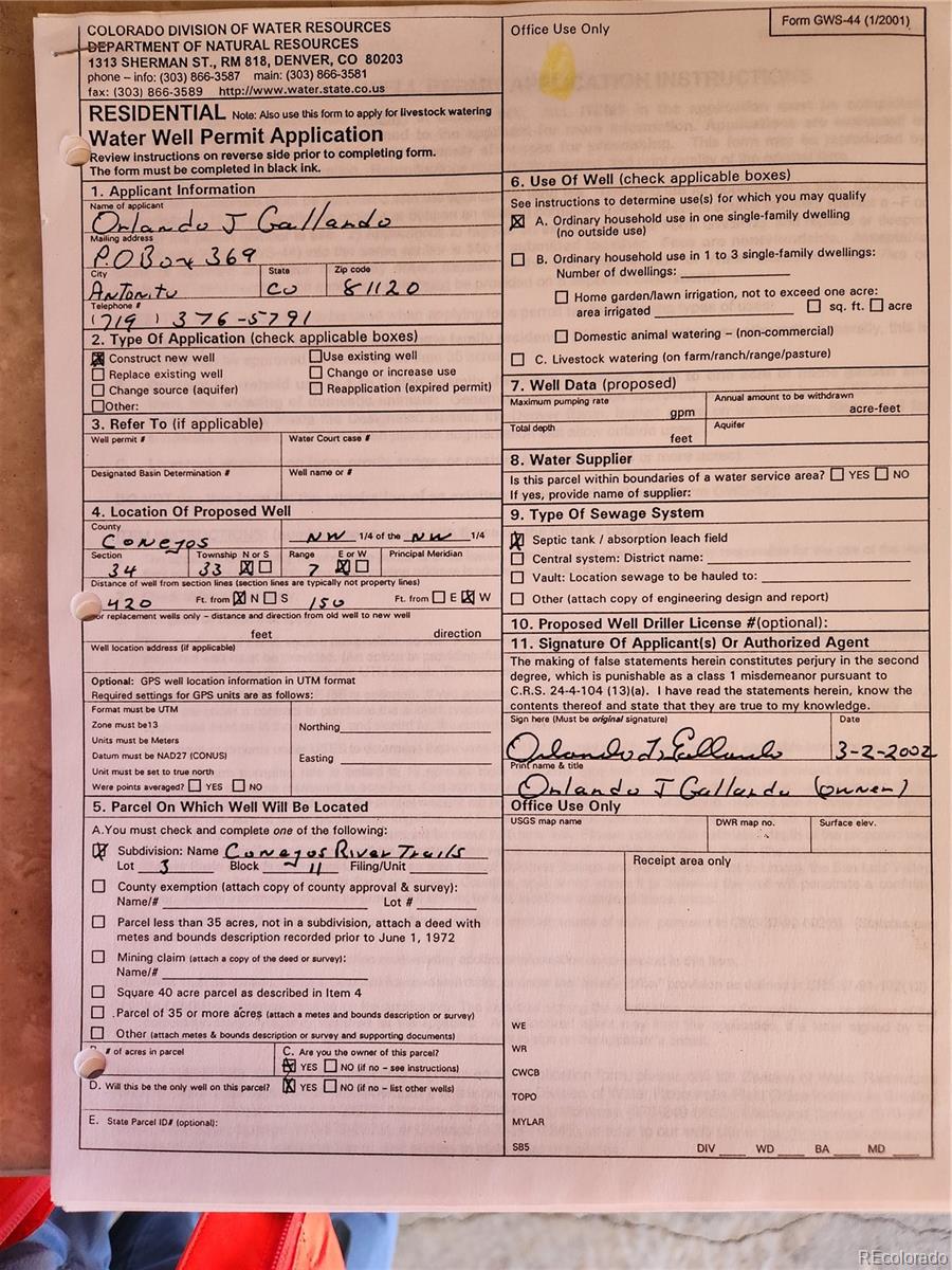 973 Conejos Trails Antonito CO 81120