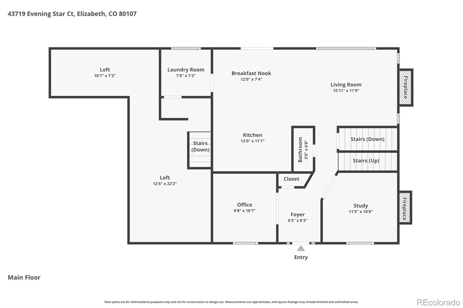 43719 Evening Star Court Elizabeth CO 80107