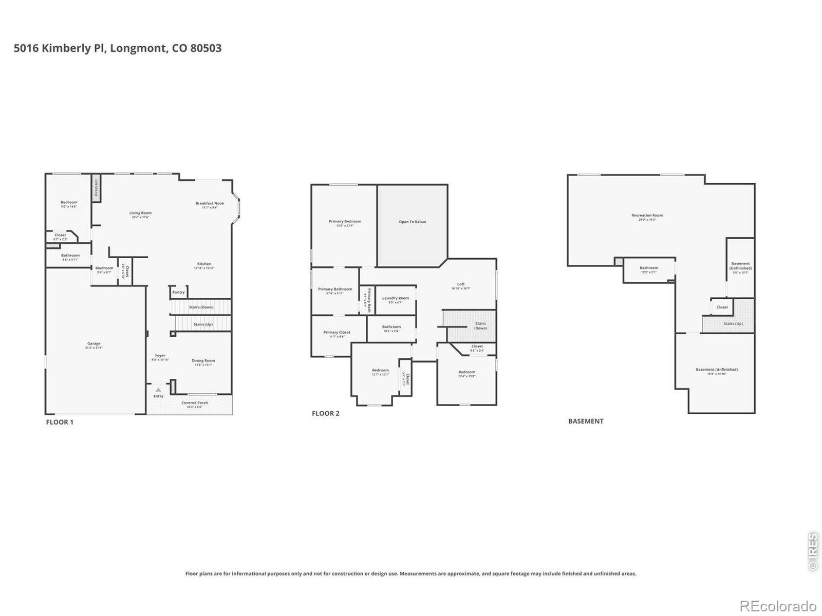 5016 Kimberly Place Longmont CO 80503