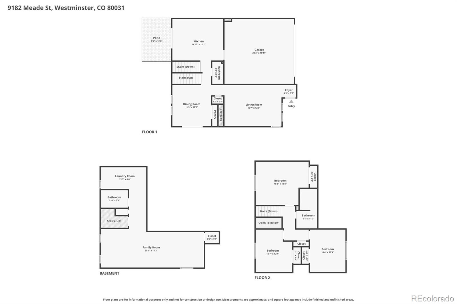 9182 Meade Street Westminster CO 80031