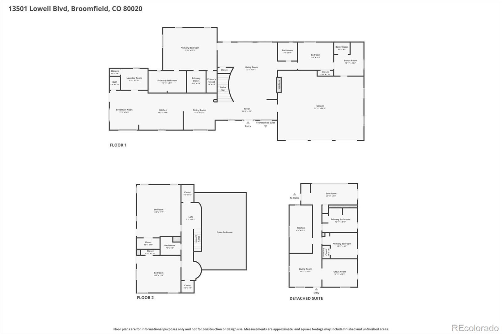 13501 Lowell Boulevard Broomfield CO 80020