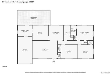 430 Hackberry Drive Colorado Springs CO 80911