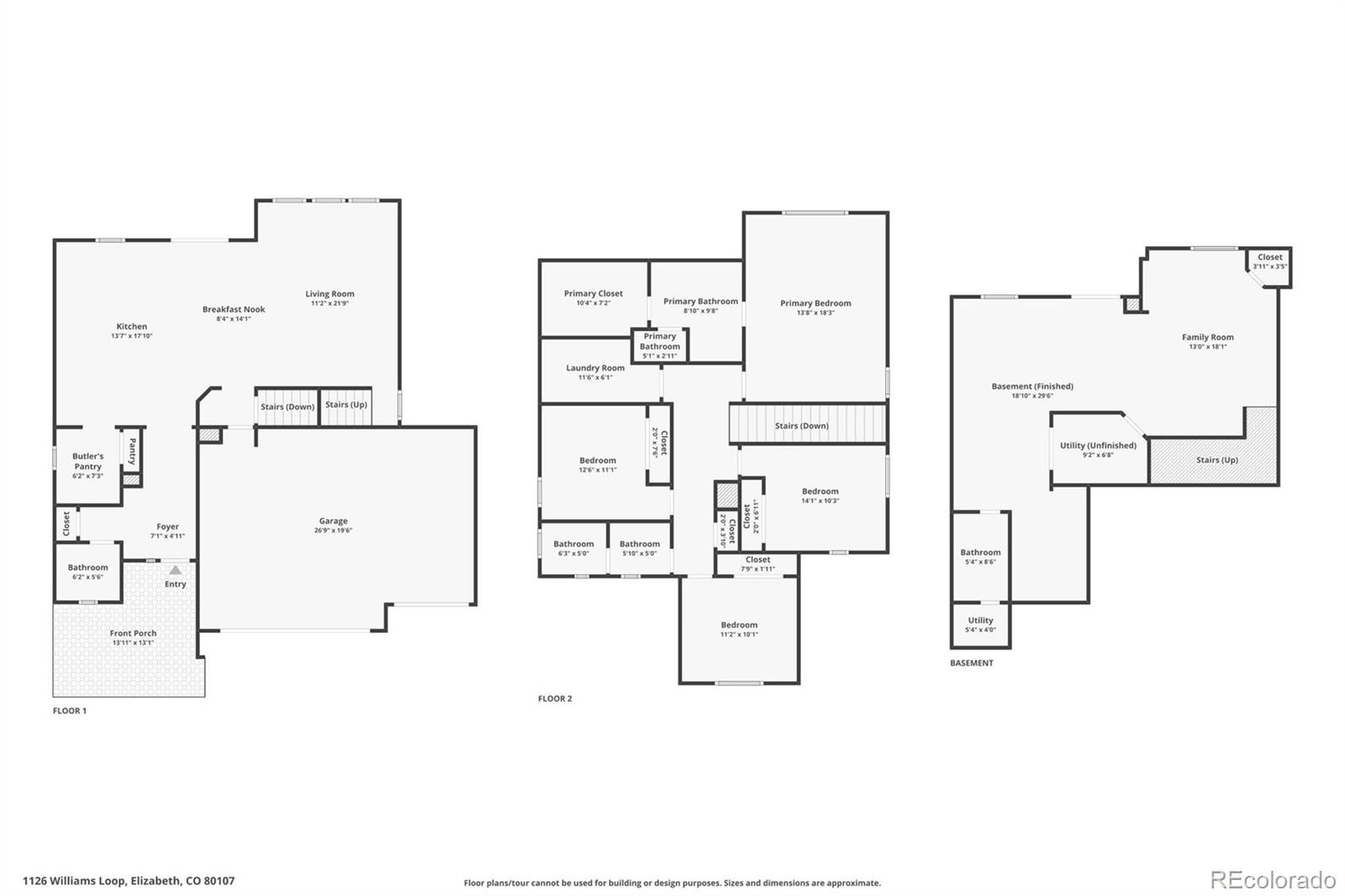 1126 Williams Loop Elizabeth CO 80107