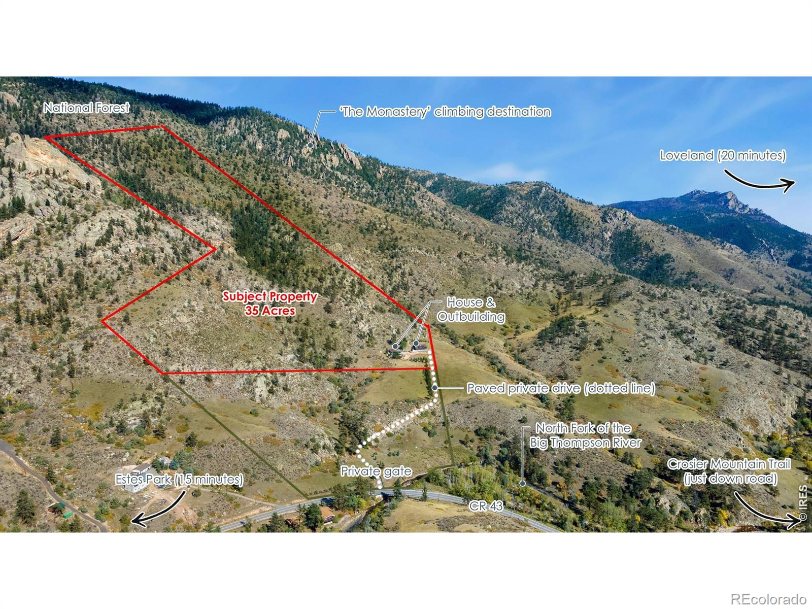 12615 County Road 43 Drake CO 80515