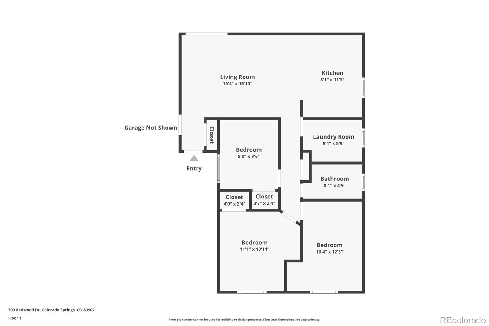 309 Redwood Drive Colorado Springs CO 80907