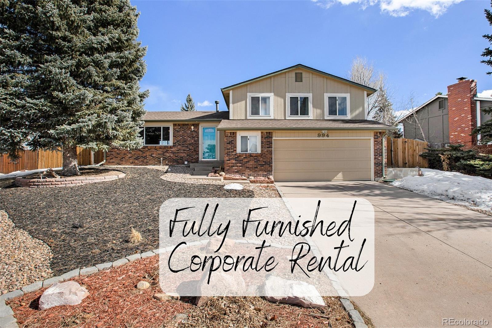 994 Pleasant View Street Castle Rock CO 80104