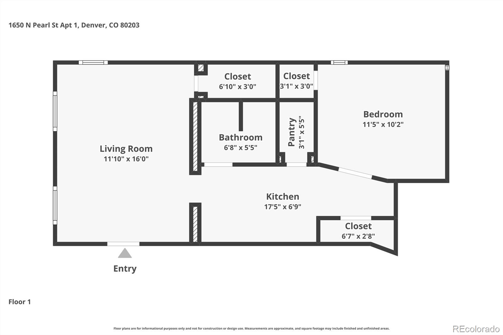 1650 N Pearl Street Denver CO 80203