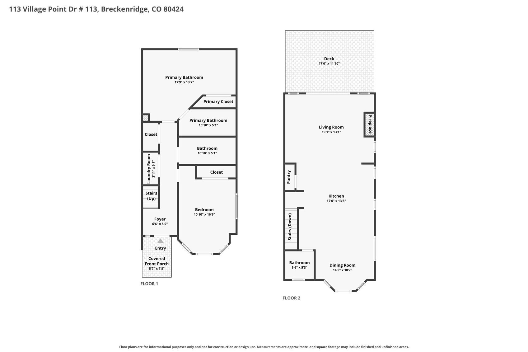 113 Village Point Drive Breckenridge CO 80424