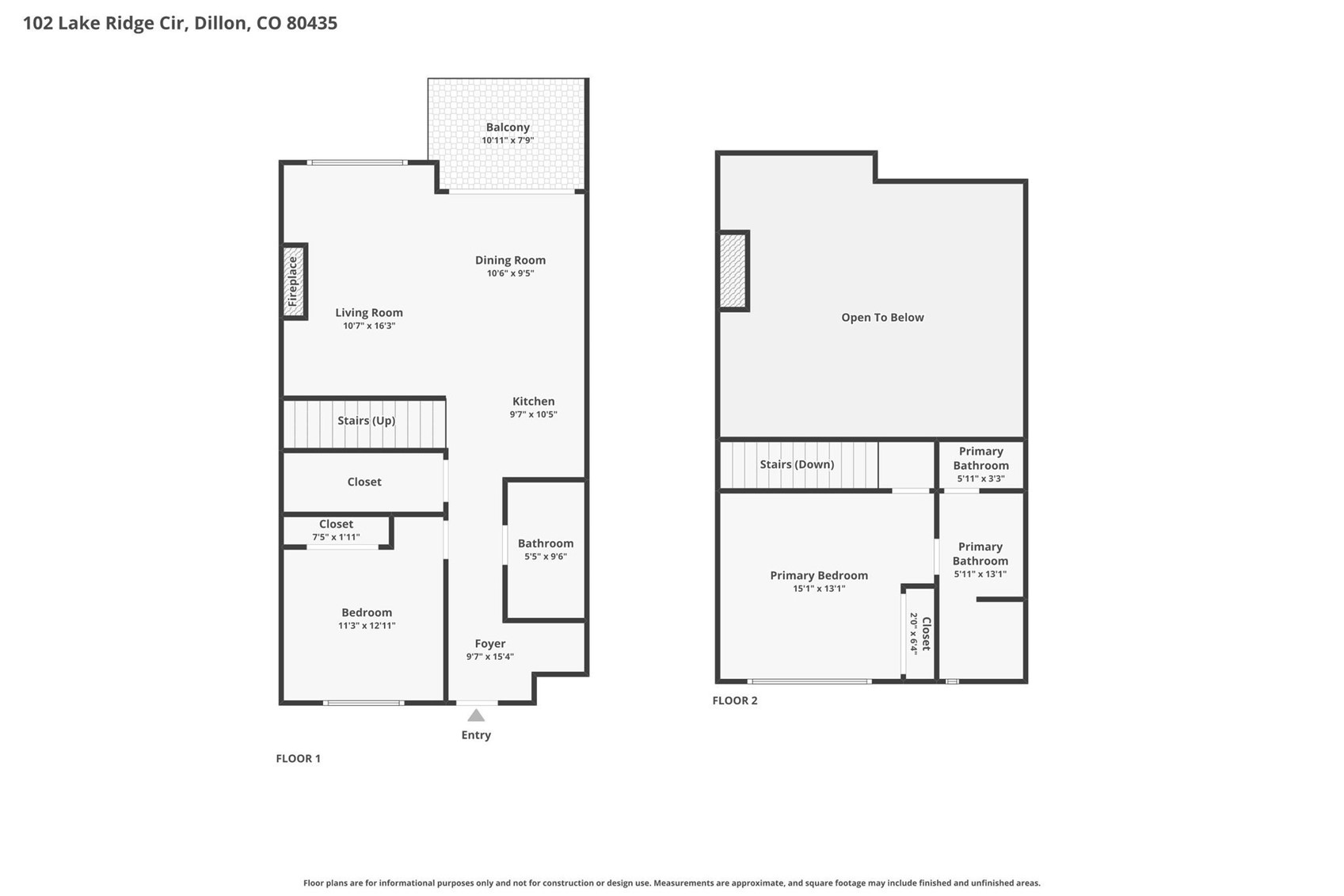 102 Lake Ridge Circle Keystone CO 80435