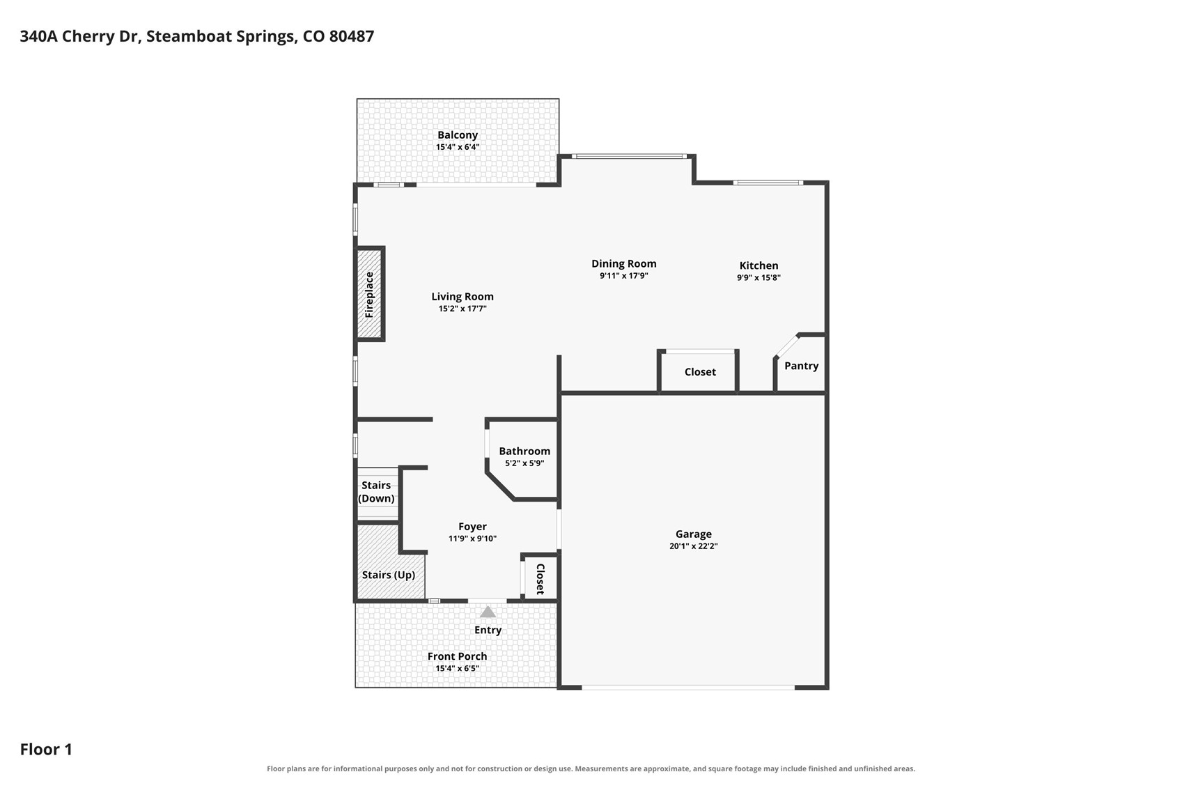 340 Cherry Drive Steamboat Springs CO 80487