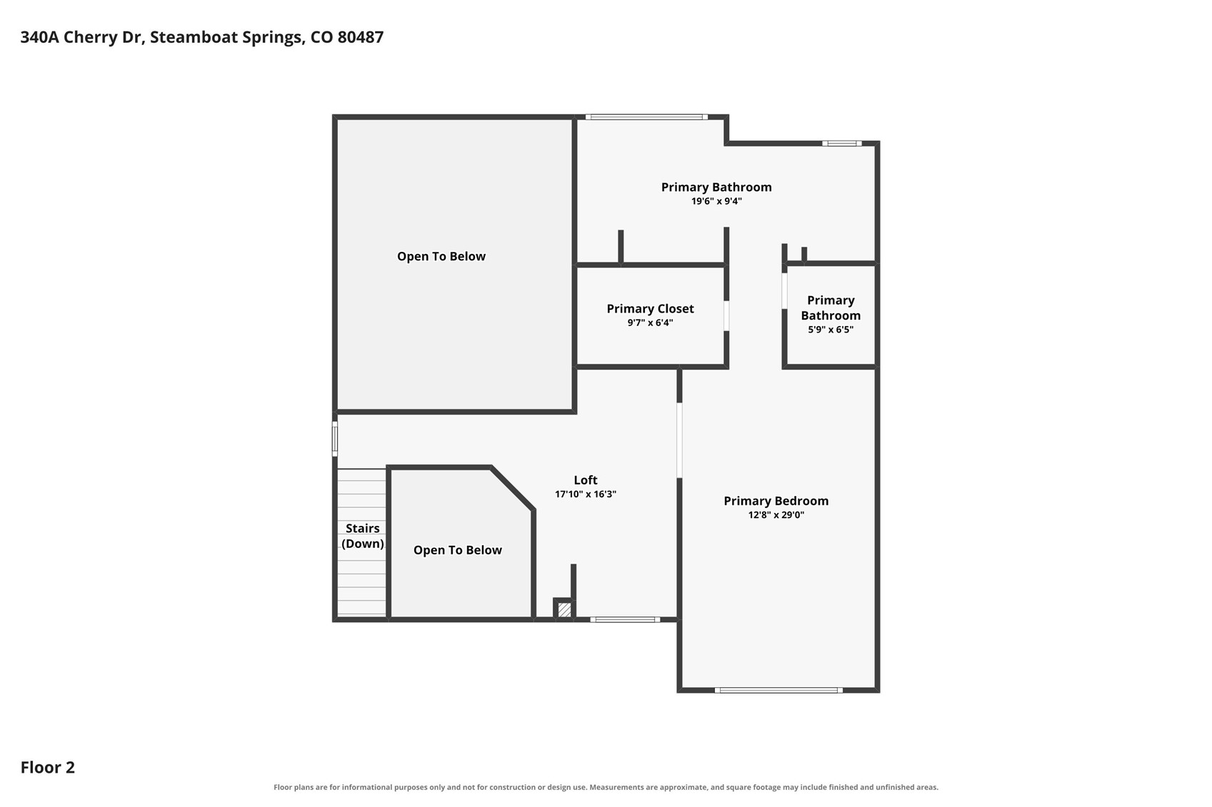 340 Cherry Drive Steamboat Springs CO 80487