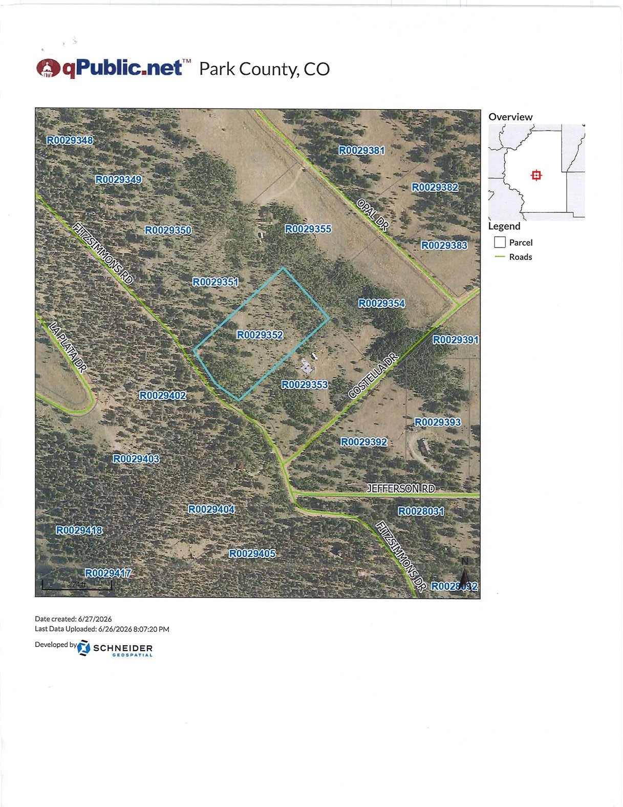 2338 Fitzsimmons Road Hartsel CO 80449