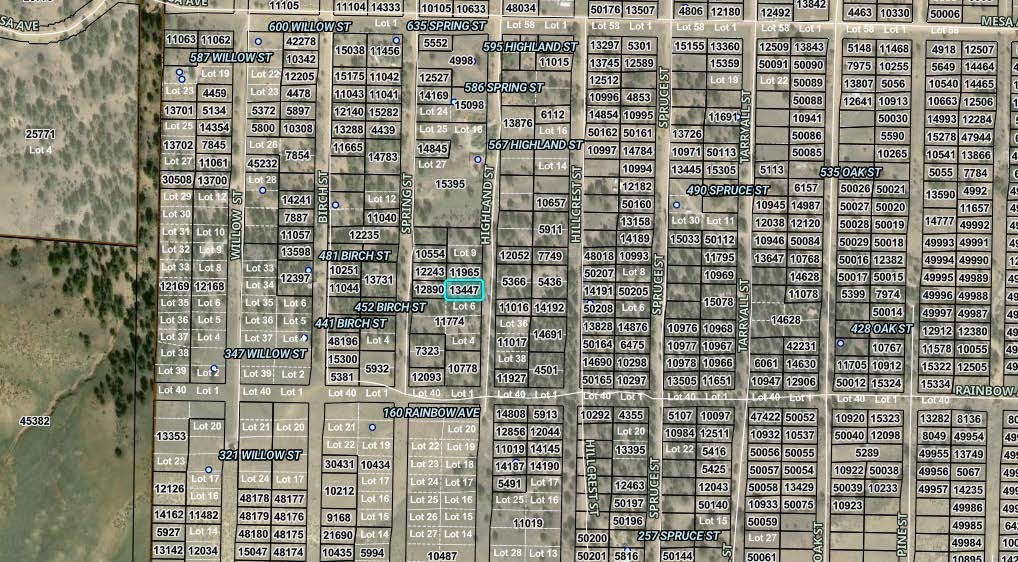 0 Highland Street Hartsel CO 80449