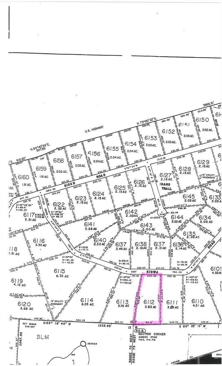 0000 Kiowa Road Hartsel CO 80449