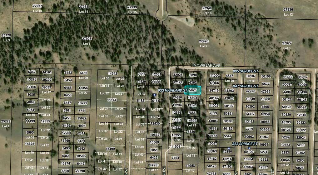 0 Hillcrest Street Hartsel CO 80449