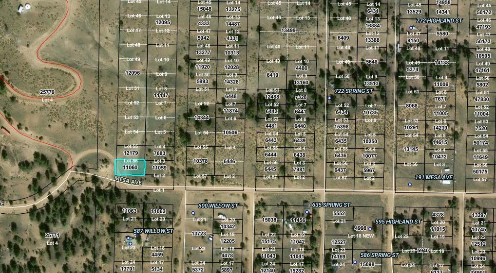0 Mesa Avenue Hartsel CO 80449