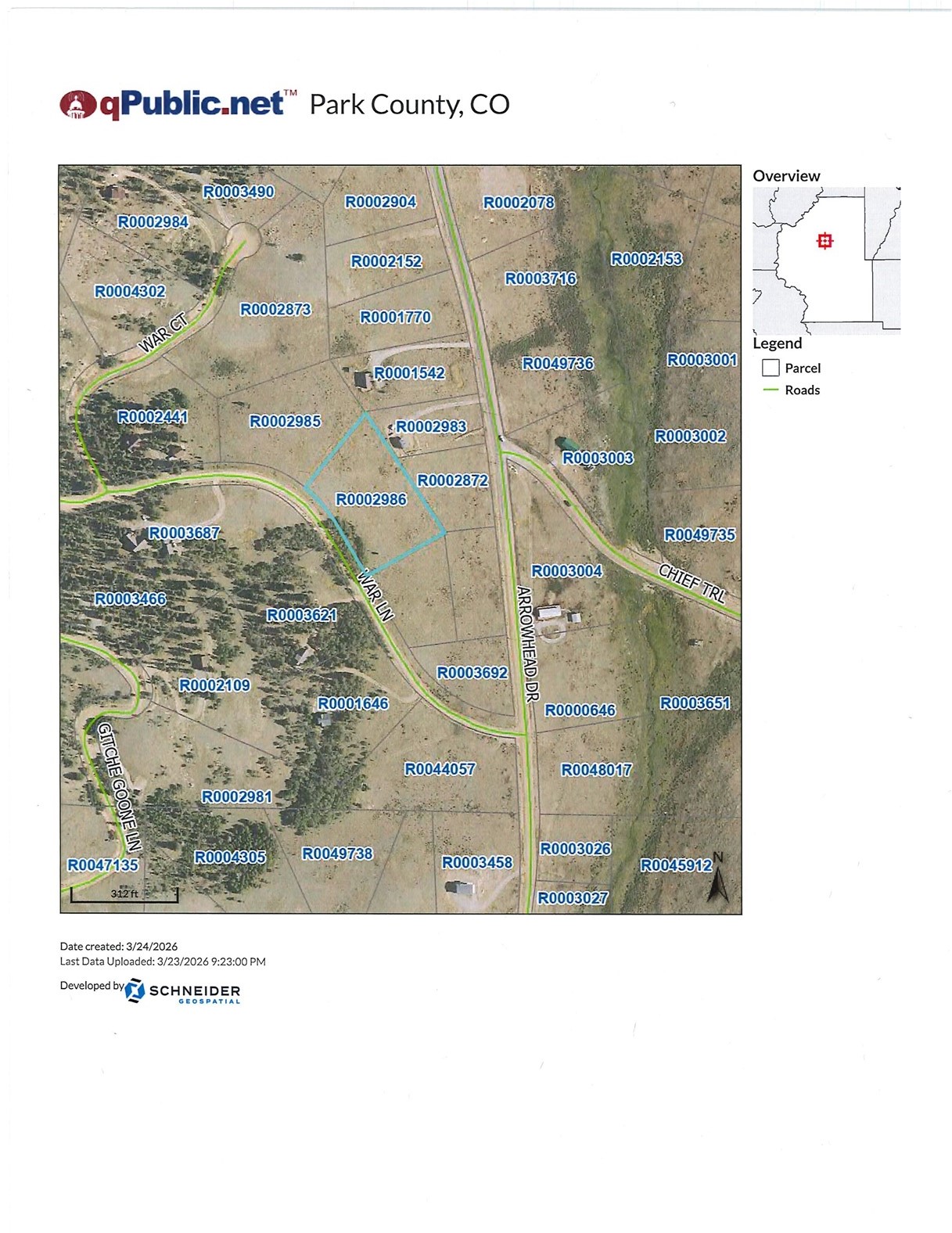 541 War Lane Como CO 80432