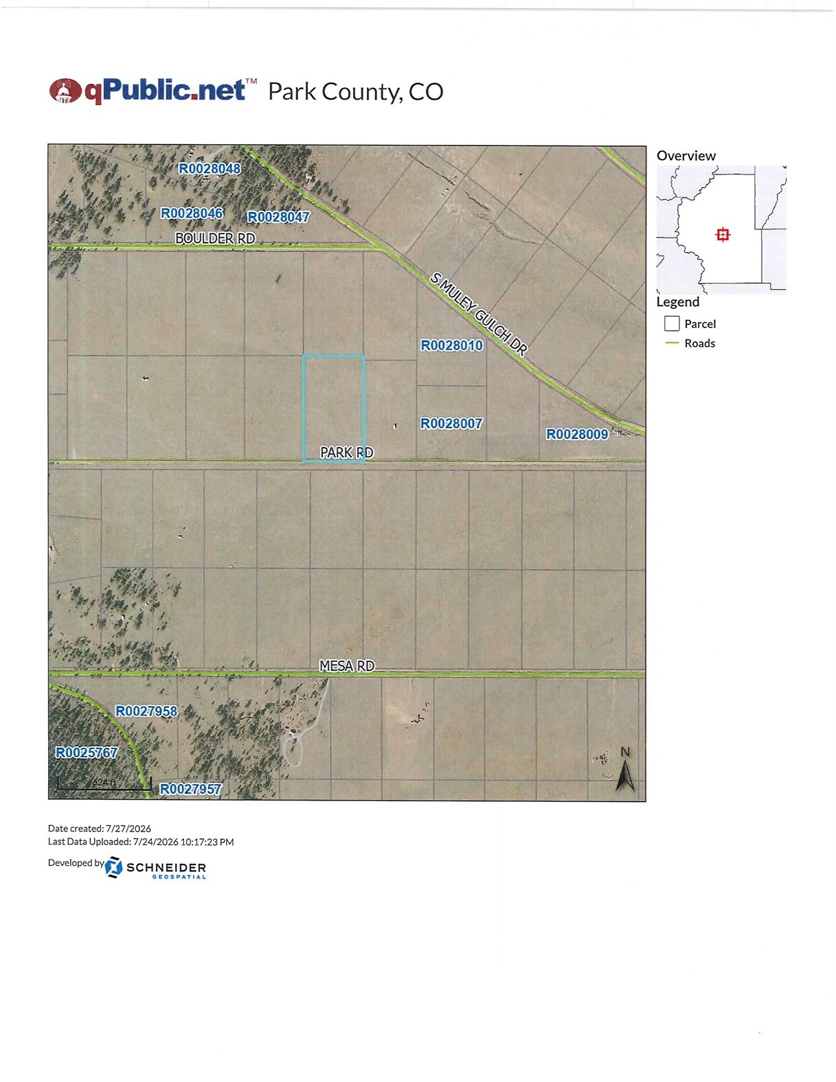 389 Park Road Hartsel CO 80449