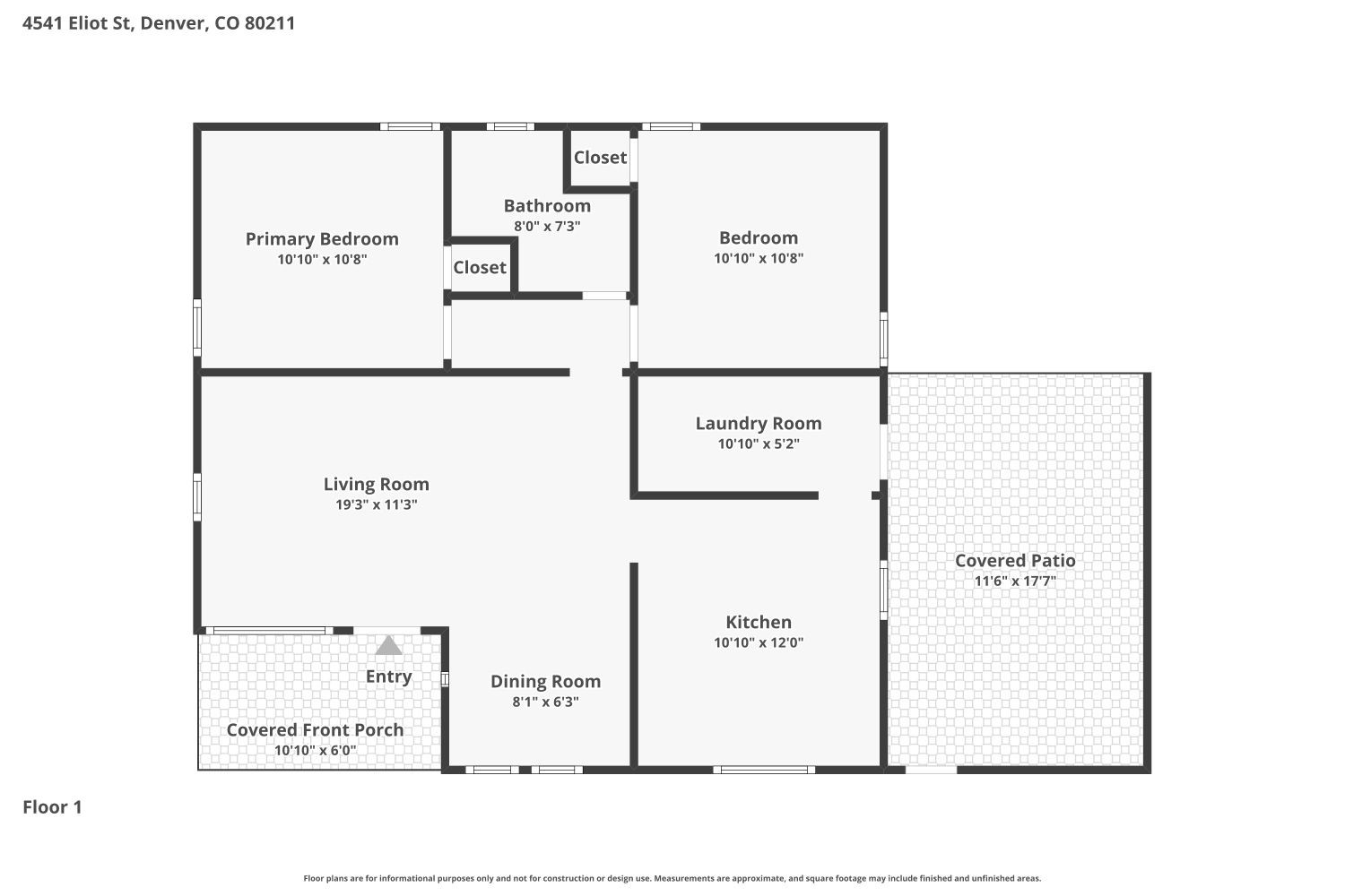 4541 Eliot Street Denver CO 80211