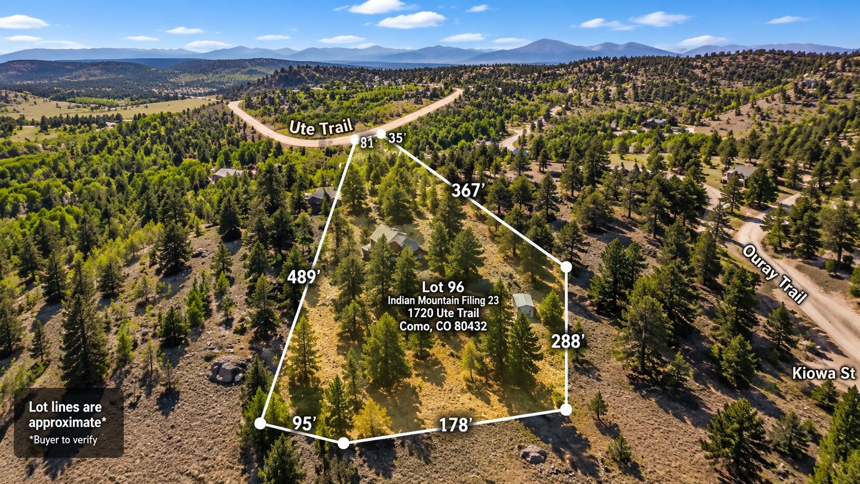 1720 Ute Trail Como CO 80456