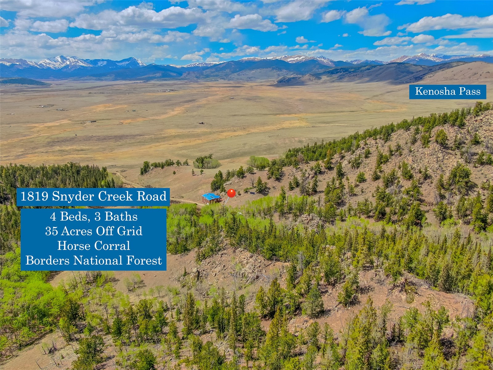 1819 Snyder Creek Road Jefferson CO 80456