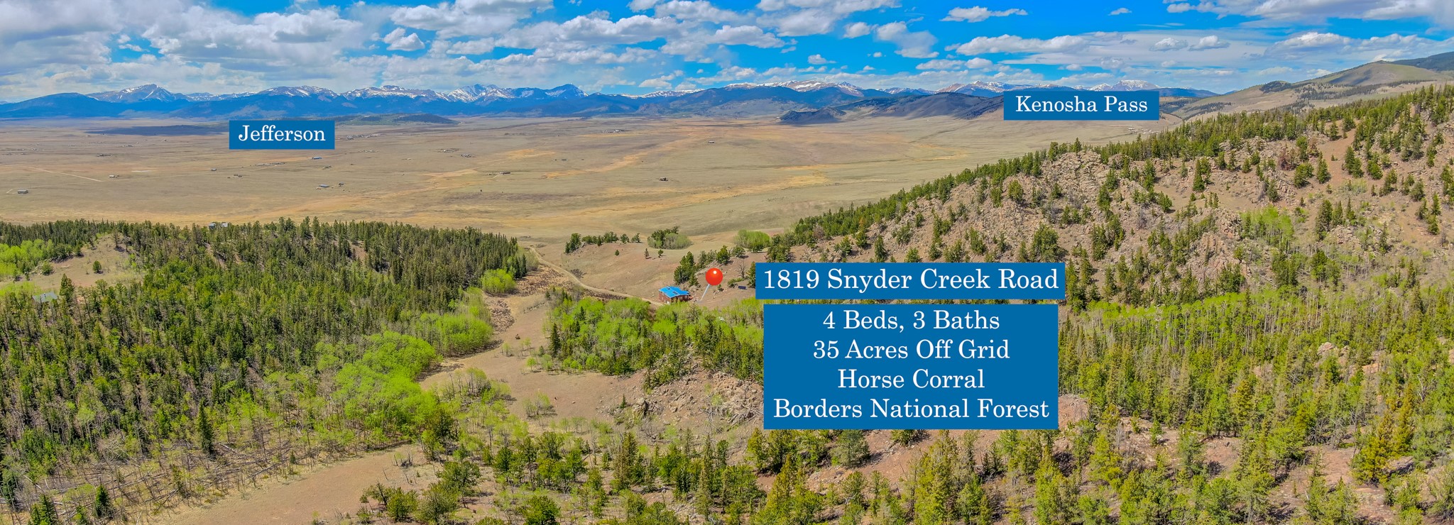 1819 Snyder Creek Road Jefferson CO 80456