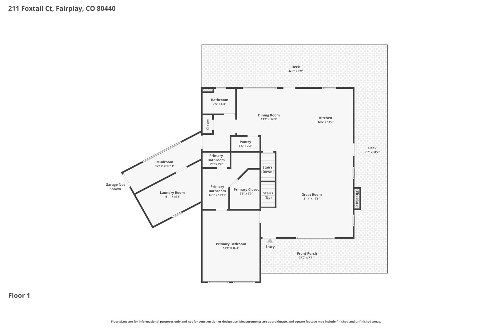 211 Foxtail Court Fairplay CO 80440