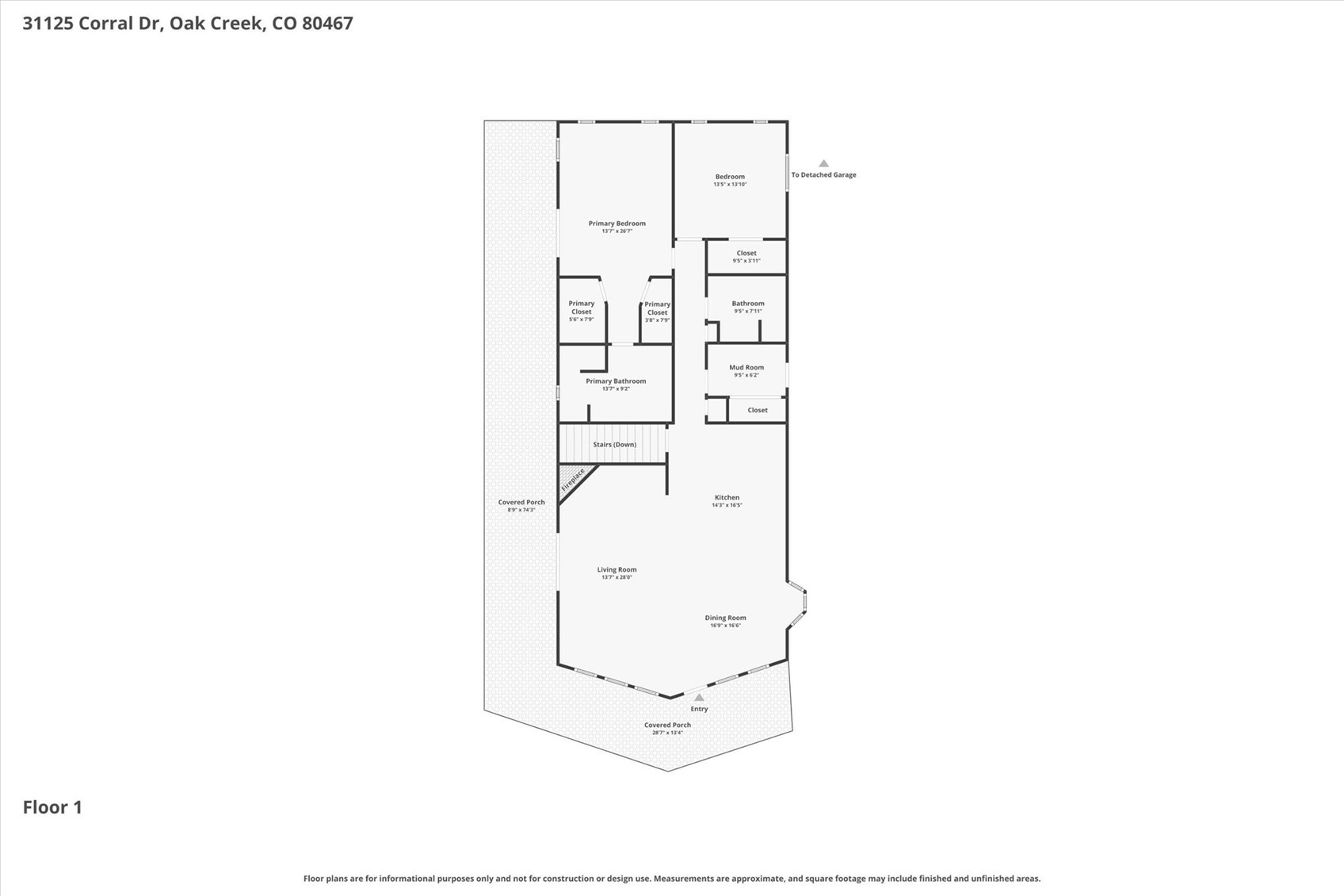 31125 Corral Drive Oak Creek CO 80467