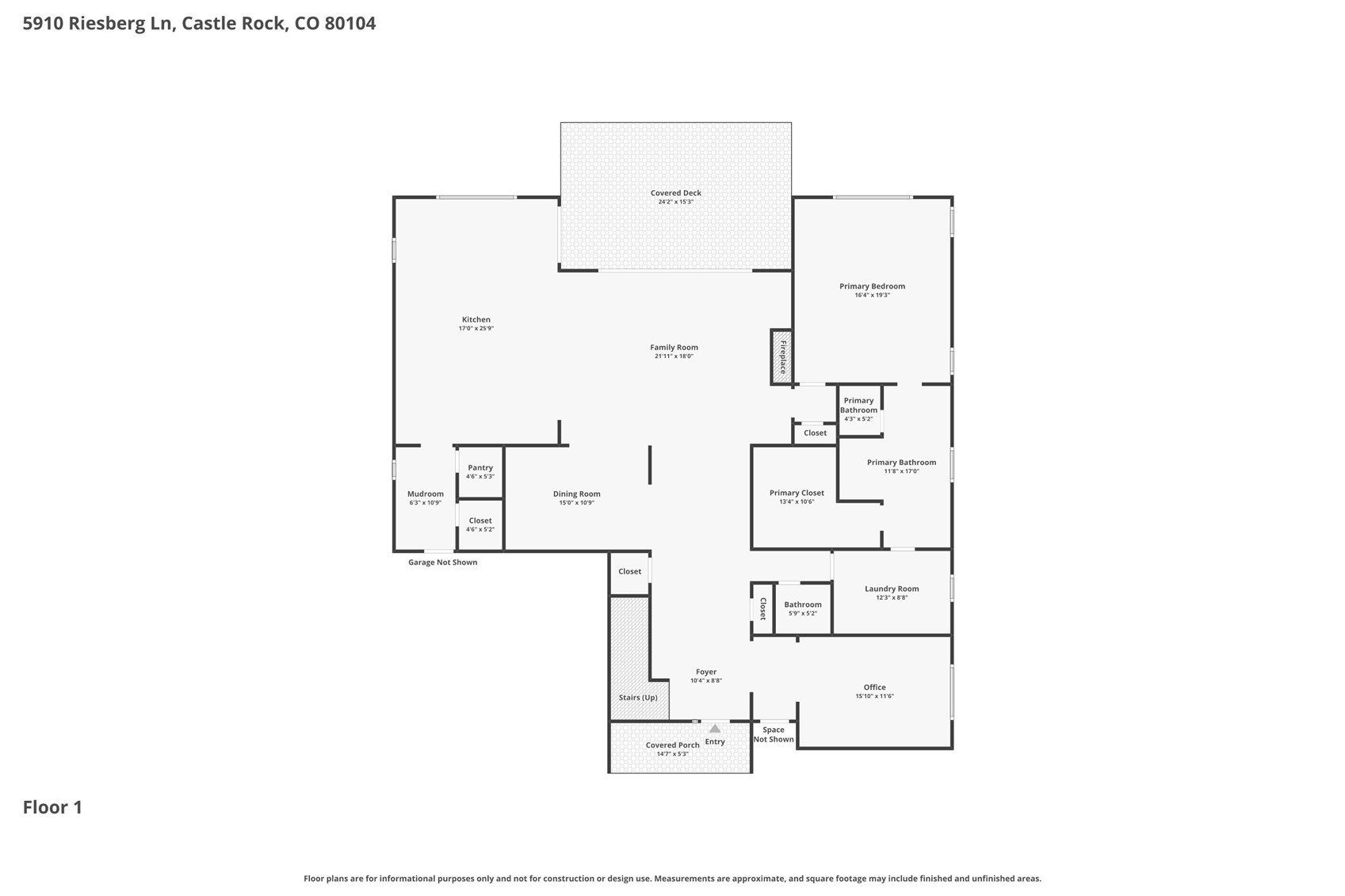 5910 Riesberg Lane Castle Rock CO 80104