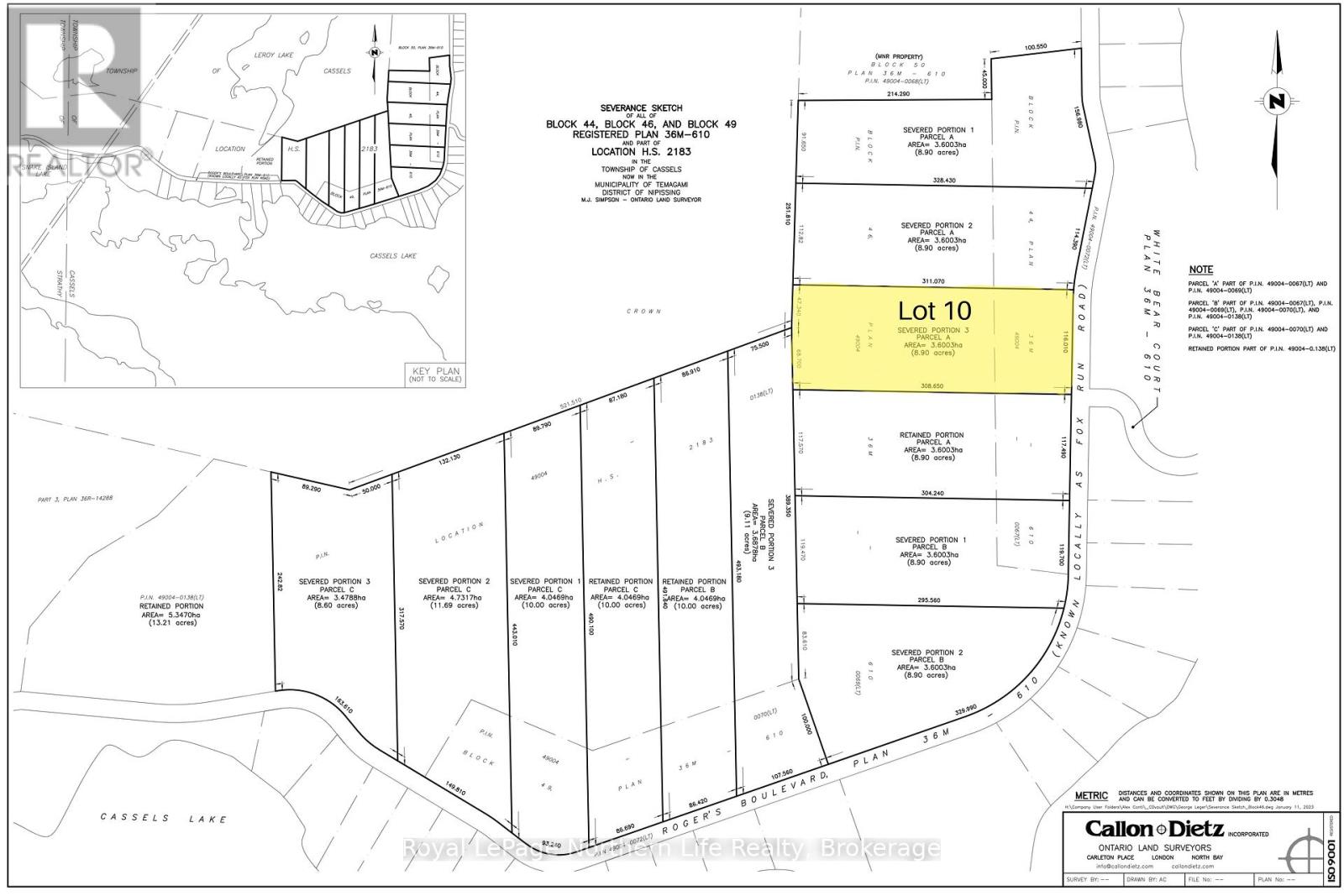 Lot 10 Fox Run Drive Temagami ON P0H 2H0