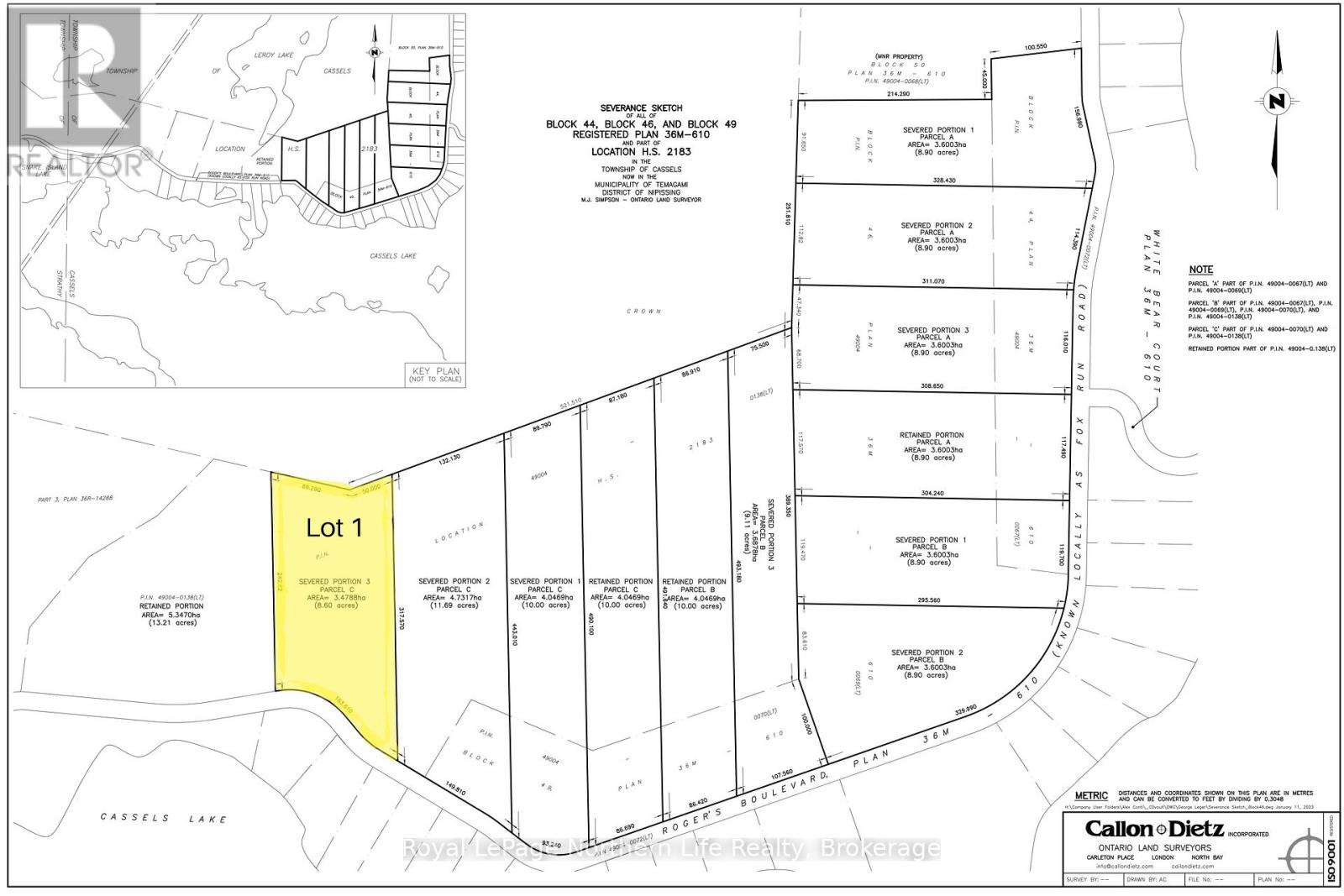 Lot 1 Fox Run Road Temagami ON P0H 2H0