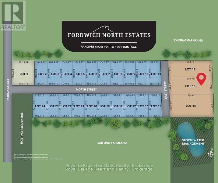 Lot 13 East Street North Howick ON N0G 1V0