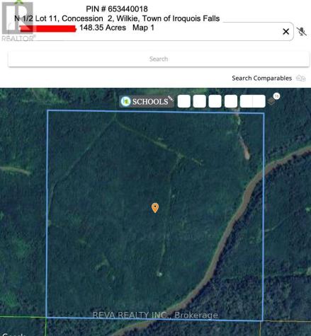N1/2 Lot 11 Con 2 Wilkie Iroquois Falls ON P0K 1G0