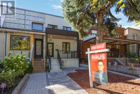 806 Gladstone Avenue Toronto (dovercourt-wallace Emerson-junction) ON M6H 3J6