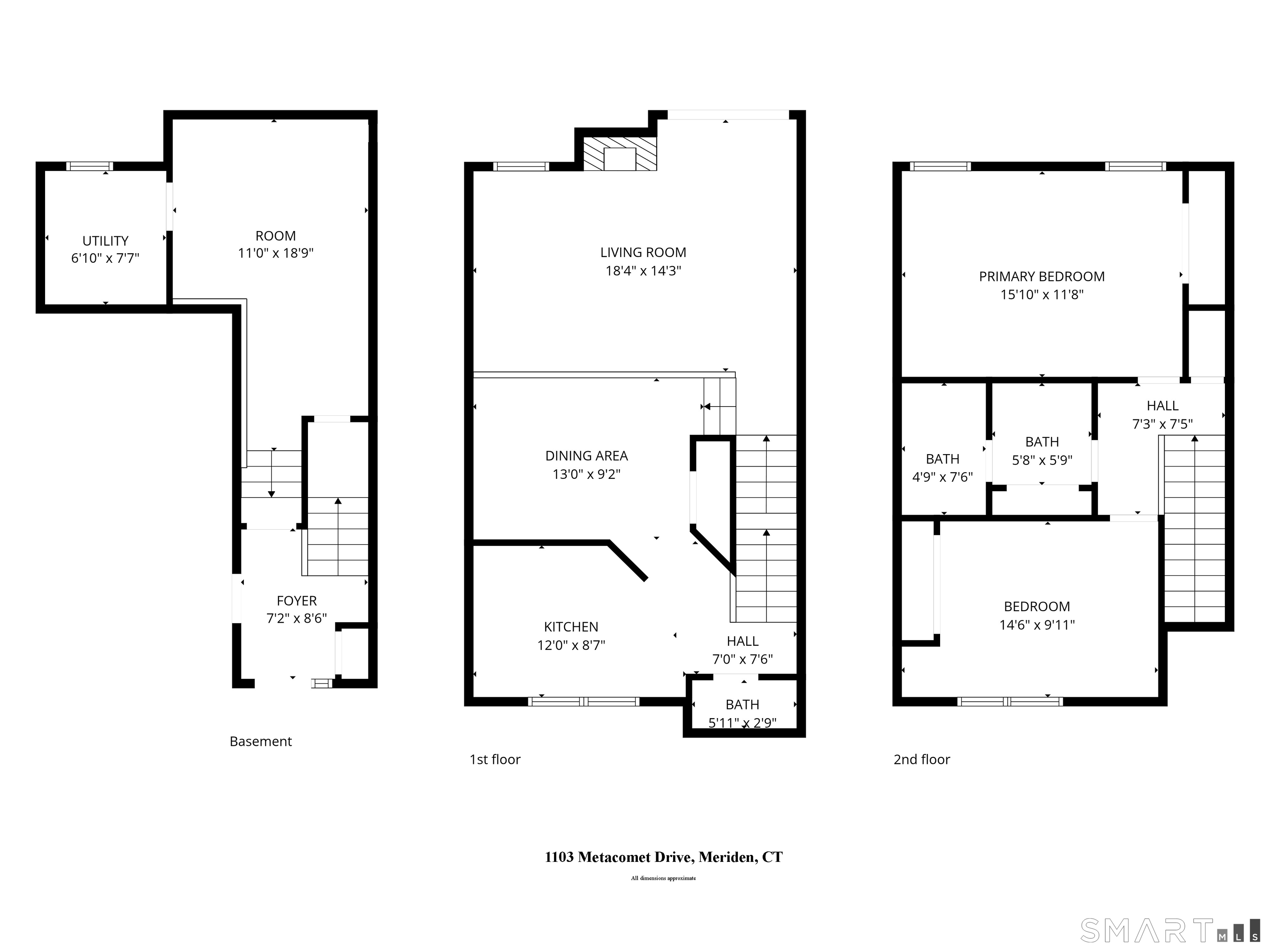 1103 Metacomet Drive Meriden CT 06450