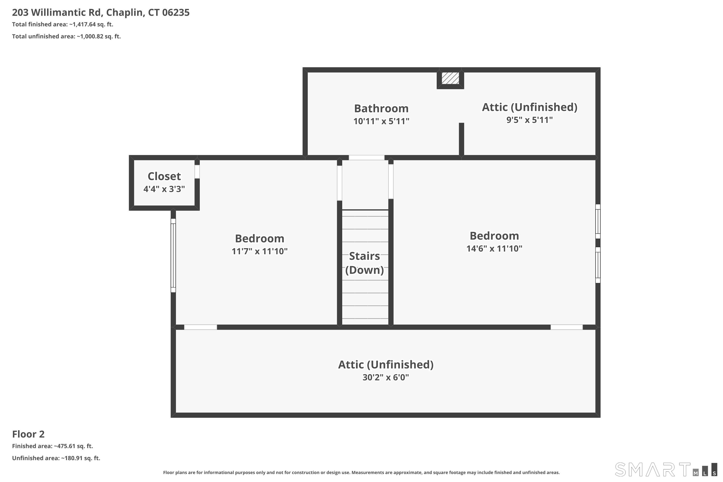 203 Willimantic Road Chaplin CT 06235