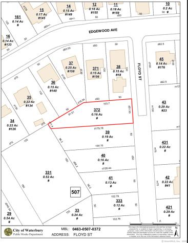 0372 Floyd Street Waterbury CT 06701
