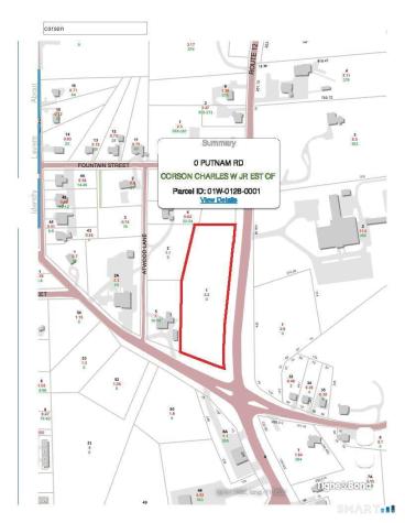 Putnam Road Plainfield CT 06374