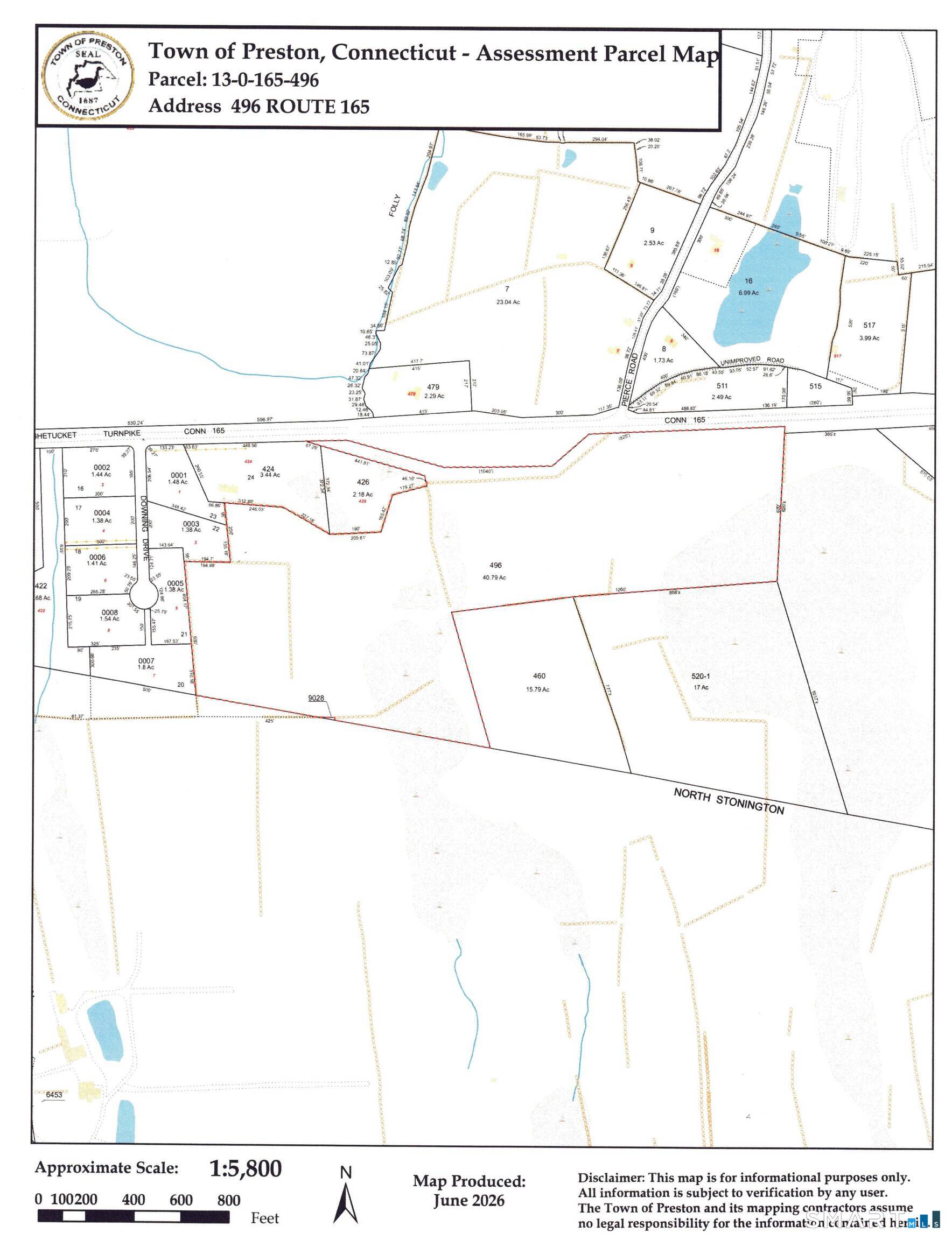 496 Route 165 Preston CT 06365