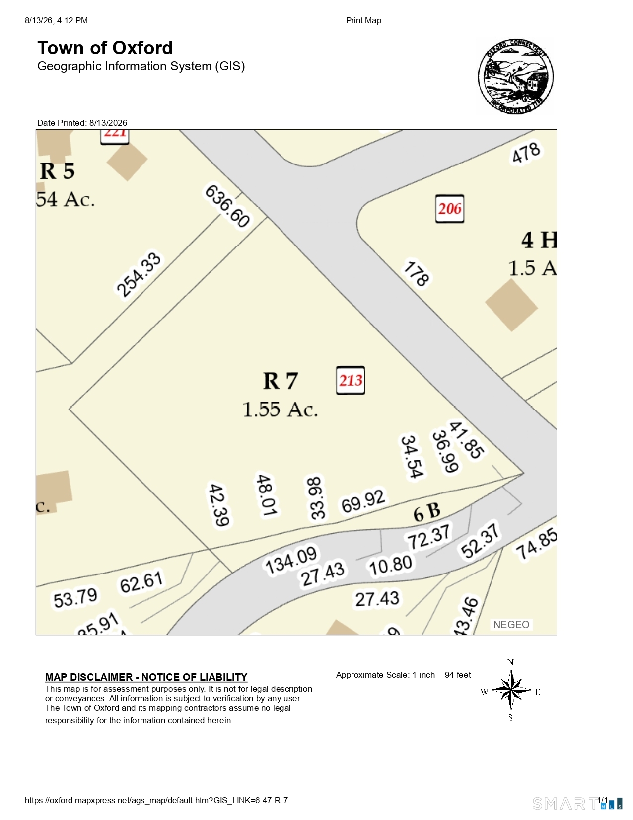 213 Good Hill Road Oxford CT 06478